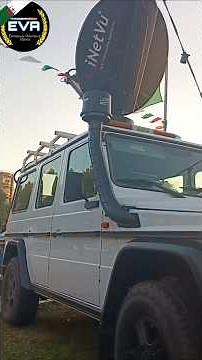 المركبة هي وحدة إرسال فضائية متنقلة تابعة للأمن الوطني 🇩🇿📡🚙