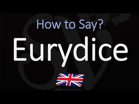 How to Pronounce Eurydice? (CORRECTLY)