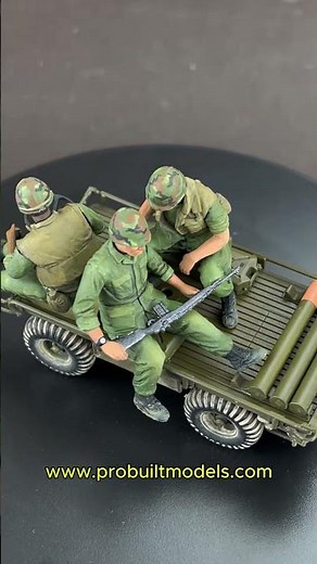 1/35 M274 Mechanical Mule /w US Marines, Vietnam war