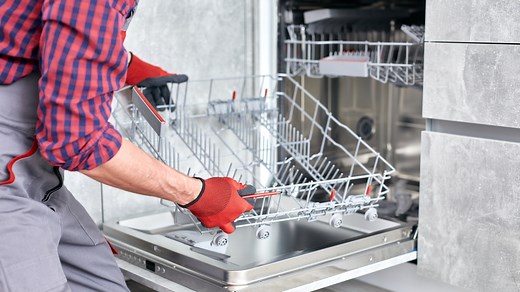 Give New Life To An Old Dishwasher By Using It For Functional Cabinet Storage - House Digest