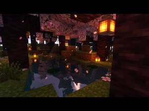 Minecraft |🌸Cherry Blossom Forest Ambiance and Music🌸[relax and sleep] | 4 Hours