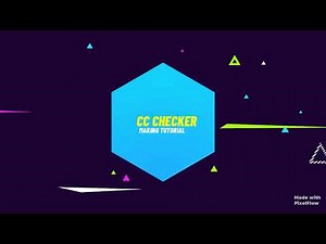 CC CHECKER MAKING || CC CHECKER BOT TELEGRAM || #CC CHECKER DISCORD || CC CHK DE|| FREE #CC CHECKER