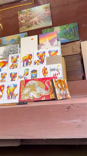 タイの水上マーケットに行ってみた‼️