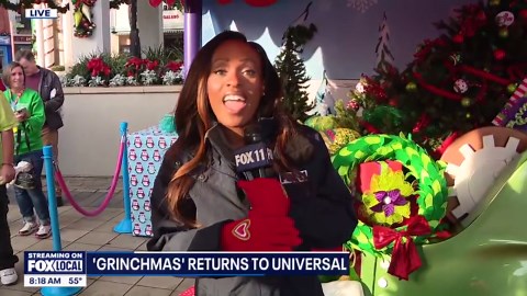 'Grinchmas' returns to Universal Studios Hollywood