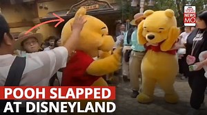 Tourist slaps Winnie the Pooh mascot at Shanghai Disneyland, internet reacts