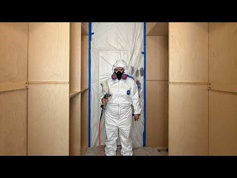 Painting my DIY Closet // Extreme Closet Makeover Pt.5