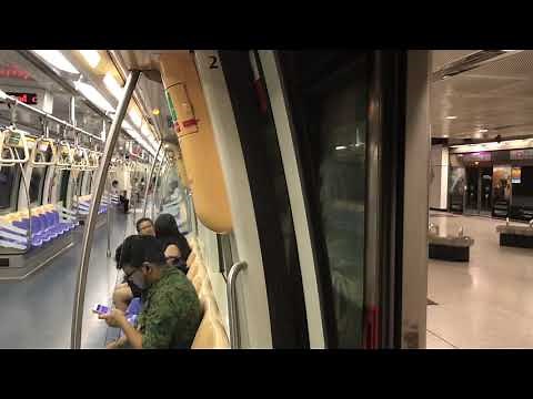 SBS Transit [Full Journey]North East Line-Alstom metropolis C751A-NE1 Harbourfront-NE17 Punggol