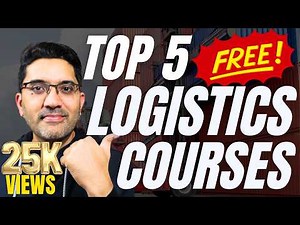 🎓Top 5 FREE Logistics Courses You MUST Take! (Learn Supply Chain for $0)