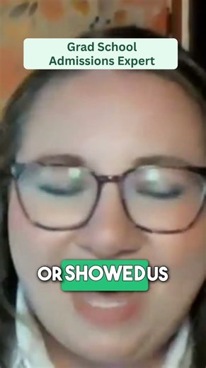 grad school admissions coach reveals what committees actually want to see