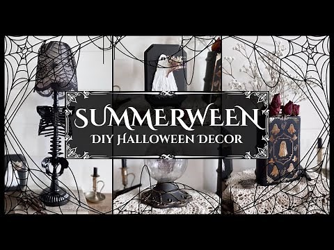 *SUMMERWEEN* DIY Halloween Decor 2025!