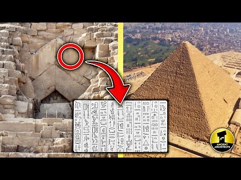 Hieroglyphs at the Great Pyramid Entrance: What Do They Say?