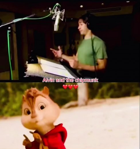 #alvinandthechipmunks #voice #behindthescene #alvin #justinlong #fyp #foryou #foryoupage #tiktok #behindthescenecartoon #2021