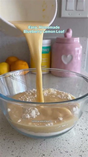 Blueberry Lemon Collagen Loaf
