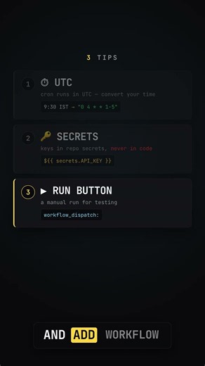 Free Cron Jobs, No Server ⏰ #shorts