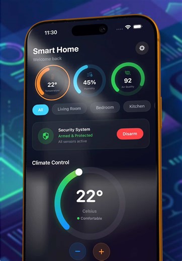 Create a Modern Smart Home Control Panel in SwiftUI