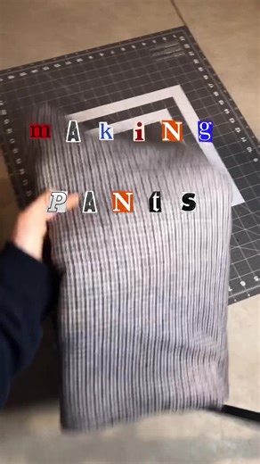 My first time making pants #sewingclothes #WinterFit #sewing #sewingtutorial #design #sewingtiktok #fashion #designingclothes #fashioninspo