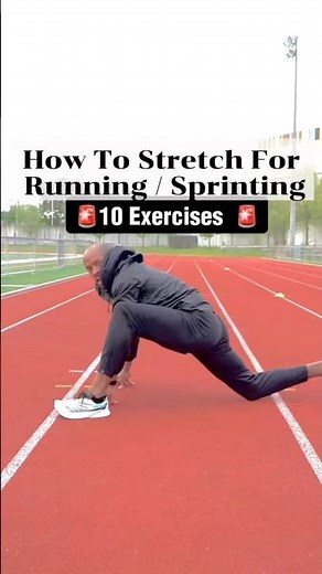 Top active stretch exercises to prevent sprinting injuries #trackandfield