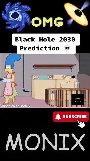 The simpsons Predicted The Future 2030/ black hole
