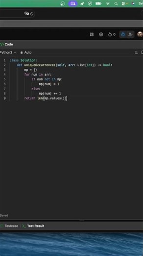 Leetcode 1207: Unique Number of Occurrences