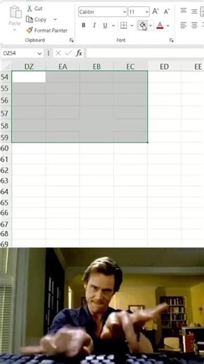 Make Your Excel Sheet Clean in 1 Second 🤯 || Use this powerful shortcut in Excel:👉 Alt + W + V + G