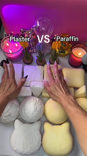 Satisfying ASMR: Plaster, Wax, and Cracking Sounds