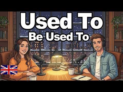 Used To vs Be Used To | Learn English Through Slow Conversation