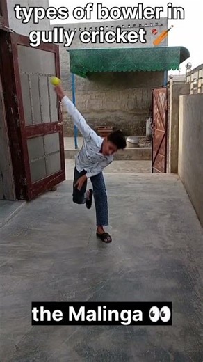 types of bowler in gully cricket #gullycricket #tapeball #bowlervibes