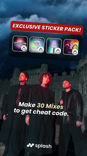 Unlock Exclusive Stickers / Win Vinyl! Mix with new Cheat Codes sound "TYSM" #makemusic #cheatcodes