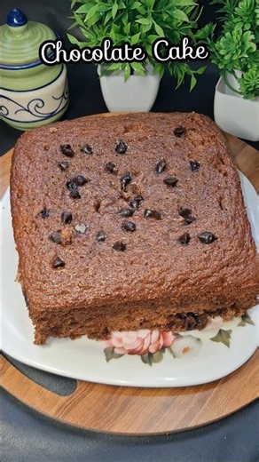 Chocolate Cake Recipe Without Oil | #shorts