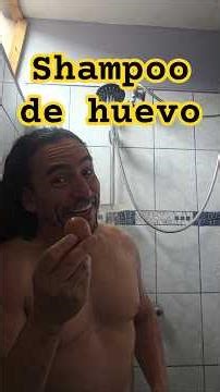 egg shampoo (literally)