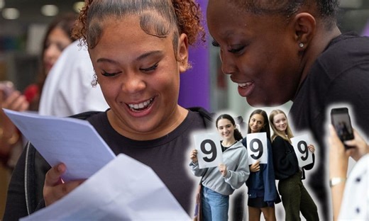 What were the 2025 GCSE grade boundaries for maths and English - how to find the rest