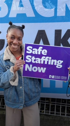 1.7K views · 509 reactions | Next week, nurses, health care assistants, and health workers across Aotearoa are striking for the future of our public health system. Our health system is in crisis — and this government isn’t listening. Stand with our health workers on Thursday, October 23. Find your local rally in the link in our bio, story, or comments.  @avisnail | New Zealand Nurses Organisation - NZNO | Facebook