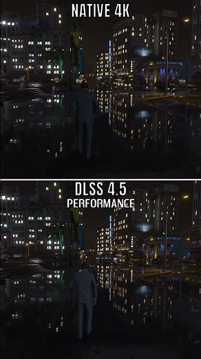 GTA 5 | NATIVE 4K vs DLSS 4.5 Performance | Graphics Comparison