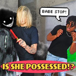 Pretending I'm In a Horror Movie *BF Gets Scared!* | Tricia & Kam