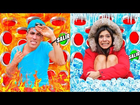 100 BOTONES MISTERIOSOS CALIENTE VS. FRIO !!