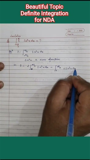 Definite Integration Easy Trick 🔥 | Important Question for NDA, JEE & Boards