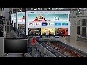 How Led Tv Are Made In Factory | led tv manufacturing process | led tv factory | led tv #like