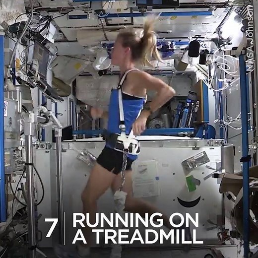 4.9M views · 1.7K reactions | We knew doing things in space would be weird, but not THIS weird  | ELLE | Facebook
