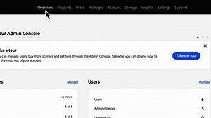 Admin Console — przegląd