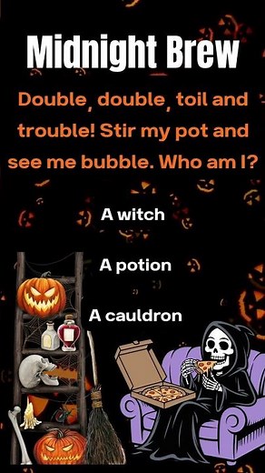 Can You Solve This Creepy Halloween Riddle? 🎃👻 | #Shorts