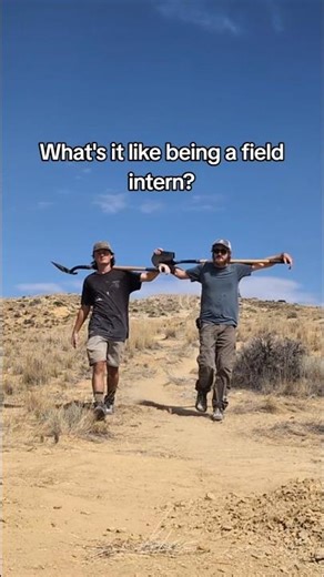 Field paleontology in action!