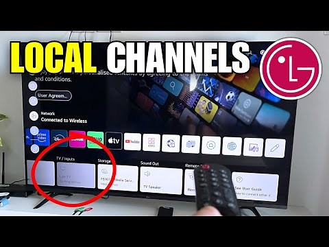 How To Get Local Channels On LG Smart TV