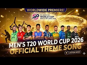 🔥ICC Mens T20 World Cup 2026 | World Cup Theme Song | world cup 2026 intro #worldcup2026 #wc2026