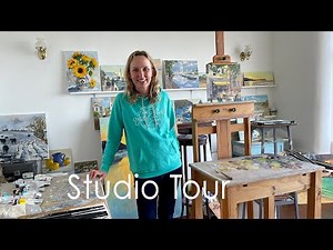 ART STUDIO TOUR | 2022 - Set Up, Equipment, Storage