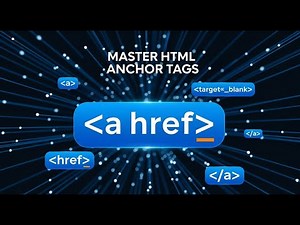 HOW TO USE ANCHOR TAGS IN HTML