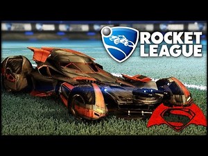 Rocket League - Batman vs. Superman - Batmobile Gameplay!