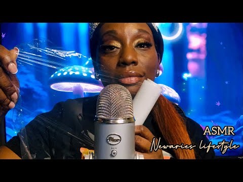 ASMR plastic triggers for deep relaxation