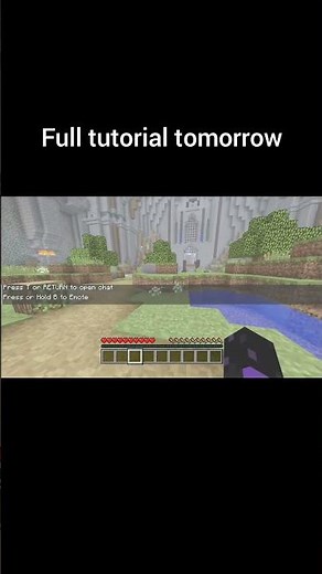 Turning Bedrock into Legacy/Console Edition #minecraft