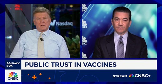 Dr. Gottlieb: FDA is systemically trying to dismantle components of the vaccine approval process