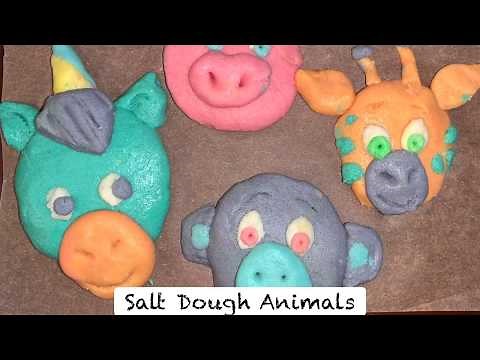 Salt Dough Animals
